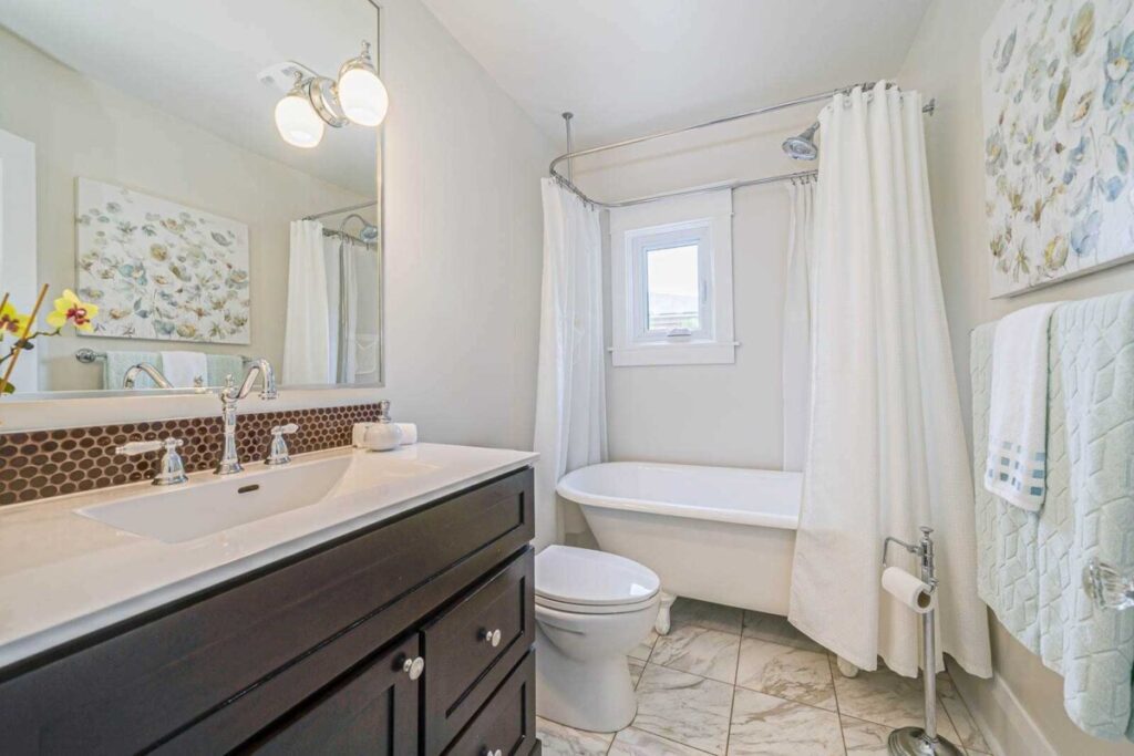 'After' Bathroom Renovation Photo