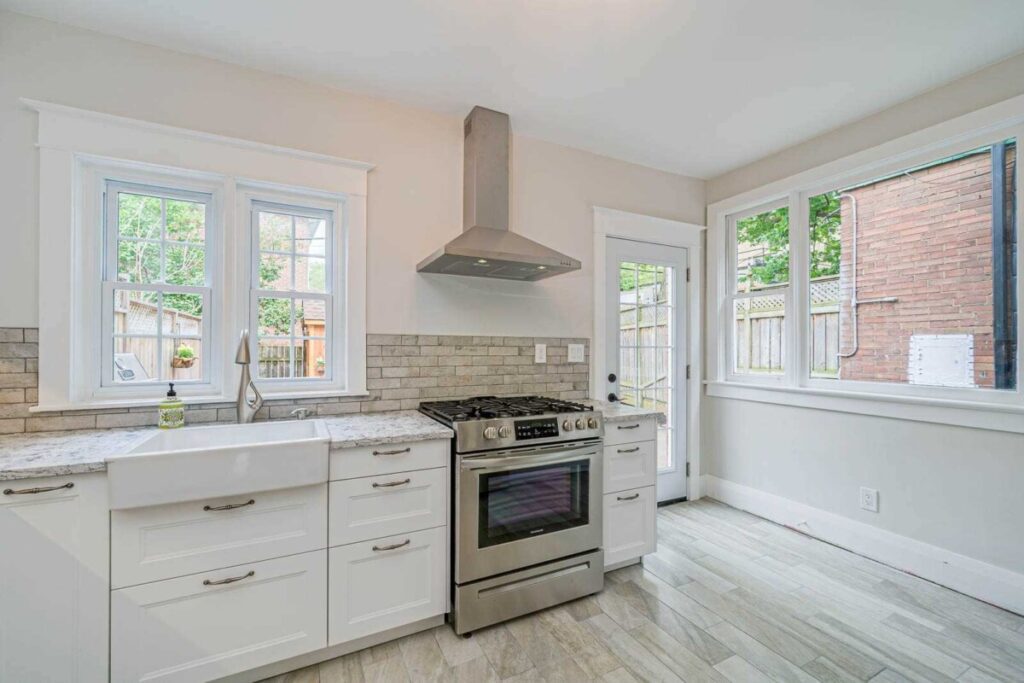 Kitchen renovation 'after' photo