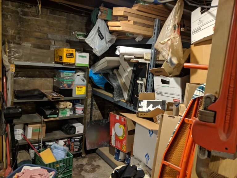 'Before' Basement Renovation